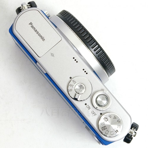 【中古】 パナソニック LUMIX DMC-GM1S-A ボディ ブルー Panasonic 中古カメラ 21078