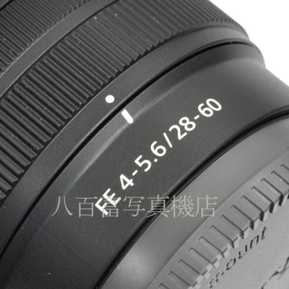 【中古】 ソニー FE 28-60mm F4-5.6 E-マウント(FE)用 SONY SEL2860 中古交換レンズ 47330