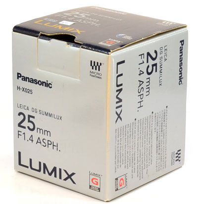 【中古】 パナソニック ライカ DG SUMMILUX 25mm F1.4 ASPH. マイクロフォーサーズ用 LEICA 中古交換レンズ 42107