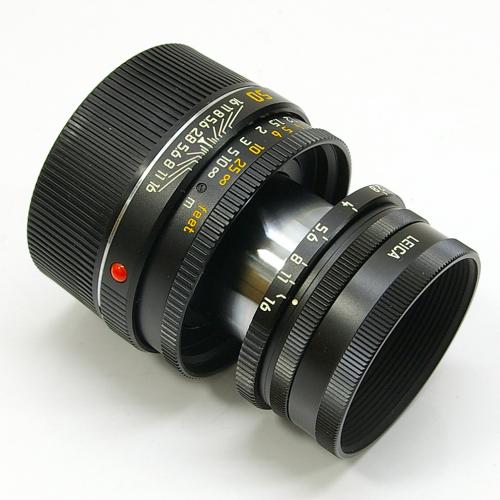 中古 ライカ ELMAR M 50mm F2.8 ブラック Mマウント Leica 【中古レンズ】 03706