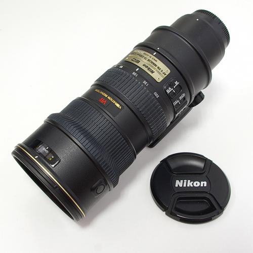 中古 ニコン AF-S VR Nikkor ED 70-200mm F2.8G ブラック Nikon/ニッコール