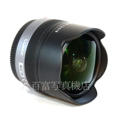 【中古】 パナソニック LUMIX G FISHEYE 8mm F3.5 Panasonic 中古交換レンズ 40278