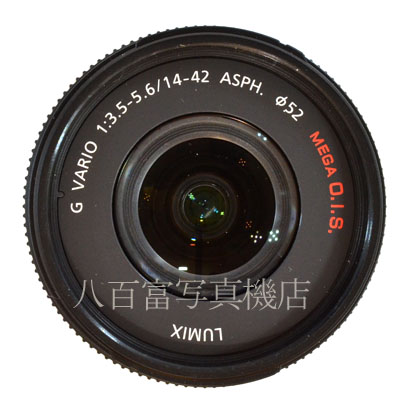 【中古】 パナソニック LUMIX G VARIO 14-42mm F3.5-5.6 ASPH. MEGA O.I.S H-FS014042 中古交換レンズ 41155