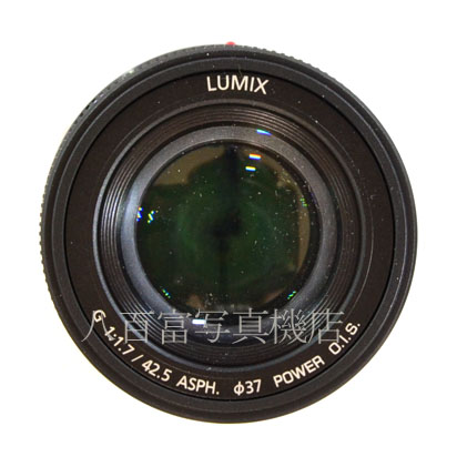 【中古】 パナソニック LUMIX G 42.5mm/F1.7 ASPH./POWER O.I.S. ブラック Panasonic ルミックス H-HS043-K 中古交換レンズ 43104