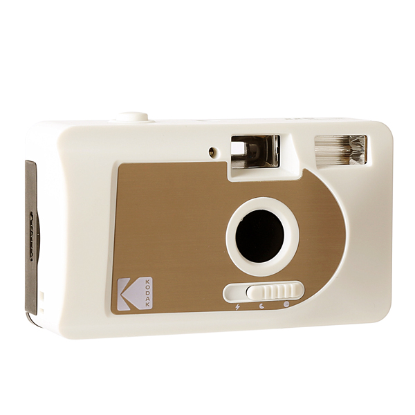コダック S88 / ホワイト＆ゴールド / フィルムカメラ / Kodak