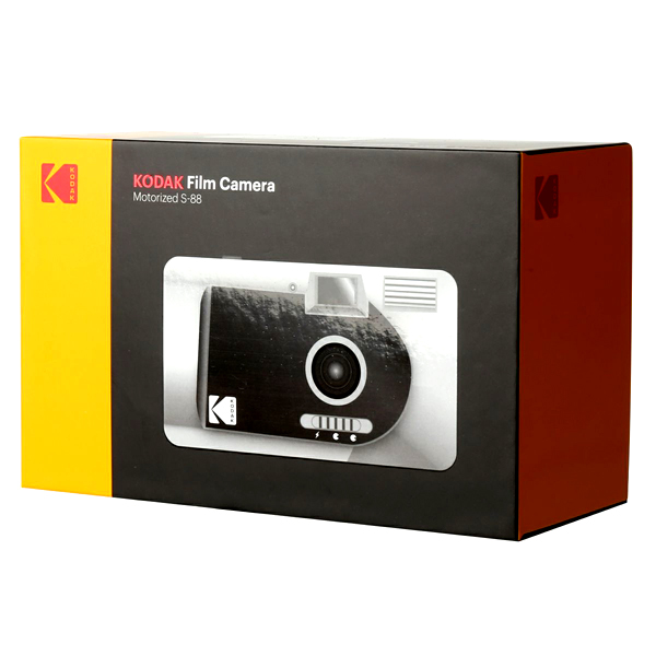 《生産完了》 コダック S88 / シルバー＆ブラック / フィルムカメラ / Kodak