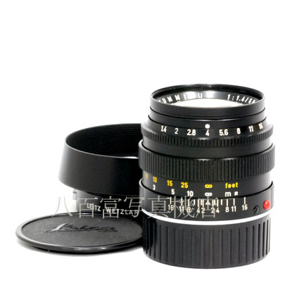 【中古】 ライカ ライツ ズミルックス 50mm F1.4 ブラック ライカMマウント Leica Leitz SUMMILUX  中古交換レンズ 42995