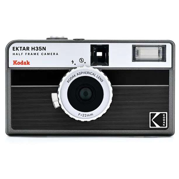 コダック EKTAR H35N / HALF FRAME / ストライプブラック / フィルムカメラ / ハーフフレーム / Kodak