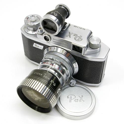 中古 パックス PaX M2 ワイド・テレレンズ フラッシュガン セット
