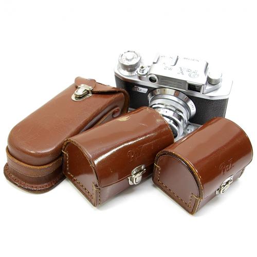 中古 パックス PaX M2 ワイド・テレレンズ フラッシュガン セット