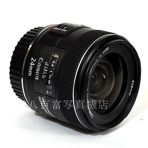 【中古】 キヤノン EF 24mm F2.8 IS USM Canon 中古レンズ 37472