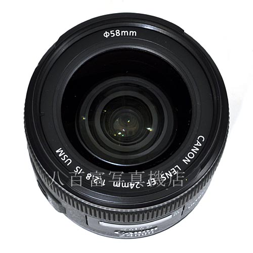 【中古】 キヤノン EF 24mm F2.8 IS USM Canon 中古レンズ 37472
