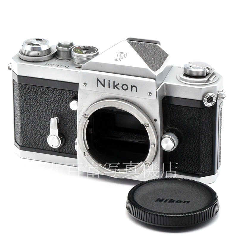 【中古】 ニコン F アイレベル シルバー ボディ Nikon 中古フイルムカメラ 51680