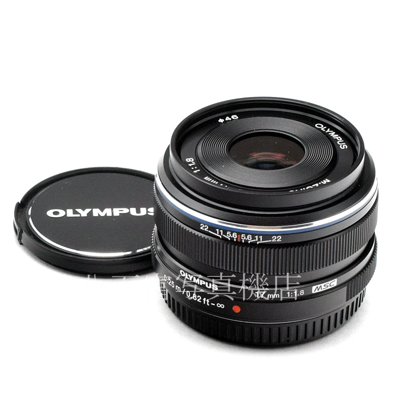 【中古】 オリンパス M.ZUIKO DIGITAL 17mm F1.8 ブラック マイクロフォーサーズ OLYMPUS Mズイコー 中古交換レンズ 51689