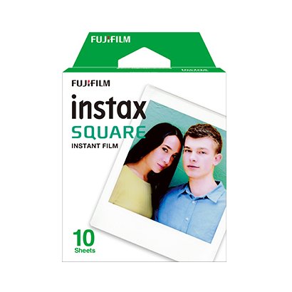 富士フイルム インスタントカラーフィルム スクエアフォーマットフィルム 「instax SQUARE WW1」 [チェキ用フィルム 10枚入り 1パック]