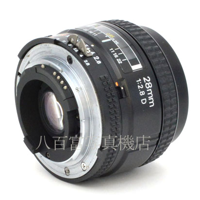 【中古】 ニコン AF Nikkor 28mm F2.8D 爪付 Nikon/ニッコール 中古交換レンズ 47435