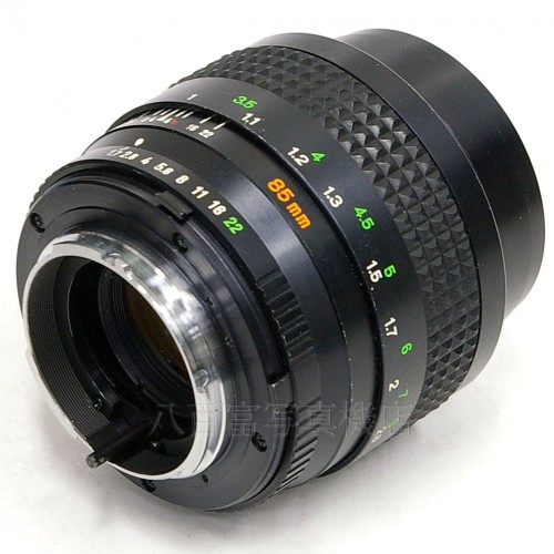 中古】 ミノルタ MD ROKKOR 85mm F1.7 minolta 中古レンズ 21124