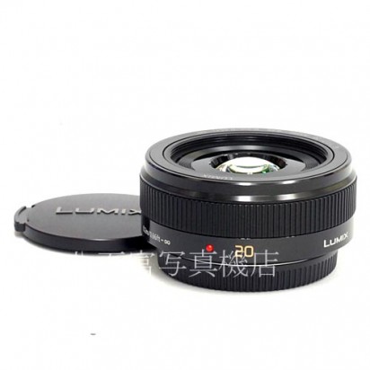 【中古】 パナソニック LUMIX G 20mm F1.7 II ASPH ブラック Panasonic 中古レンズ　37225