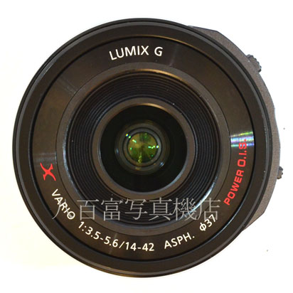 【中古】 パナソニック LUMIX G X バリオ 14-42mm F3.5-5.6 ブラック 中古交換レンズ 41981