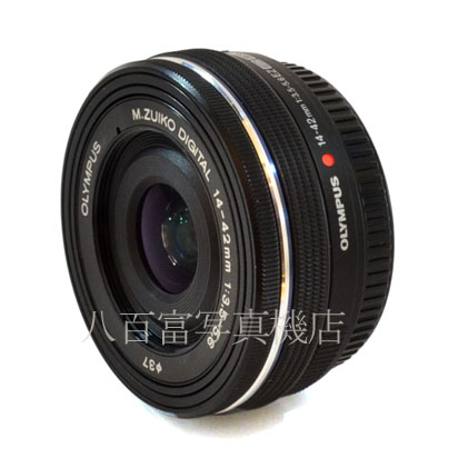 【中古】 オリンパス M.ZUIKO DIGITAL ED 14-42mm F3.5-5.6 EZ ブラック OLYMPUS 中古交換レンズ 41839