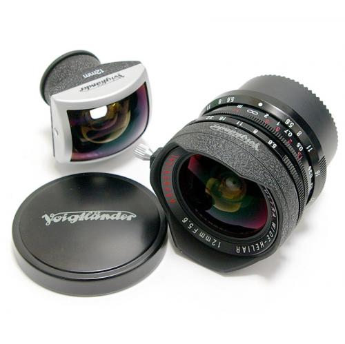 中古 フォクトレンダー ULTRA WIDE HELIAR 12mm F5.6 Asp. ブラック