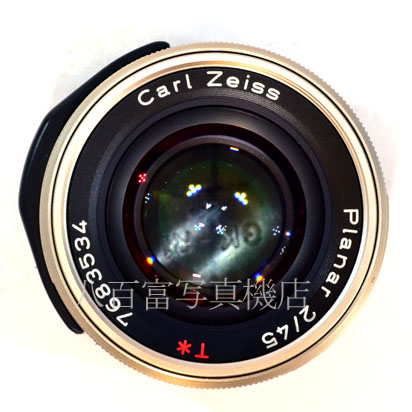 【中古】 コンタックス Planar T* 45mm F2 Gシリーズ用 CONTAX プラナー 中古交換レンズ 43159