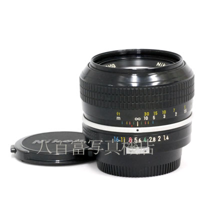 【中古】 ニコン New Nikkor 50mm F1.4 前期タイプ Nikon ニッコール 中古レンズ 42941｜カメラのことなら八百富写真機店