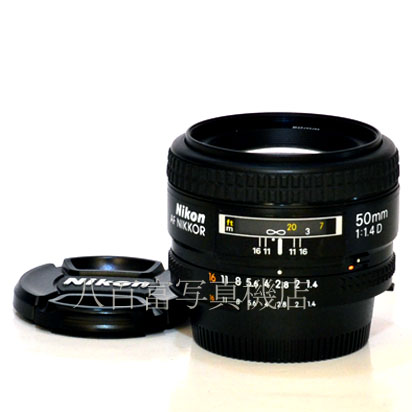 【中古】 ニコン AF Nikkor 50mm F1.4D Nikon ニッコール 中古交換レンズ 43004