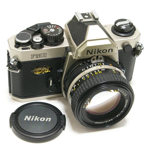 中古 ニコン New FM2 ドラゴンモデル 50mm F1.4S セット Millennium Model Nikon 【中古カメラ】