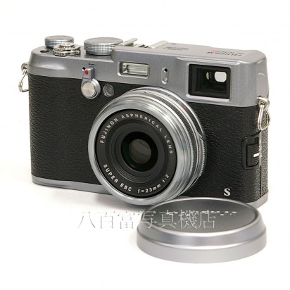 【中古】 フジフイルム FINEPIX  X100S シルバー FUJIFILM ファインピックス 中古カメラ 26568