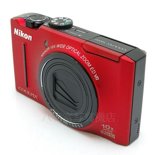 販売済み 中古 ニコン COOLPIX S8100 レッド Nikon 【中古デジタル