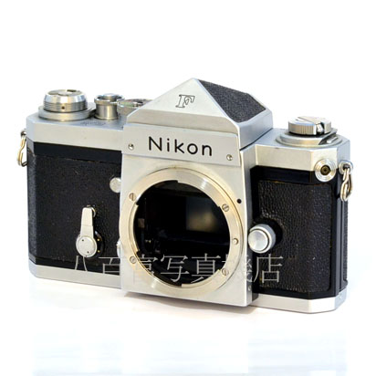 【中古】 ニコン F アイレベル シルバー ボディ 赤点付型 Nikon 中古フイルムカメラ 43187