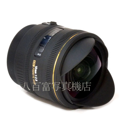 【中古】 シグマ 10mm F2.8 EX DC FISHEYE HSM キヤノンEOS用 SIGMA 中古交換レンズ 41507