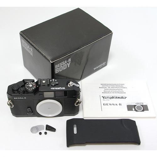 中古 フォクトレンダー BESSA-R カスタム仕様 ブラック ボディ  