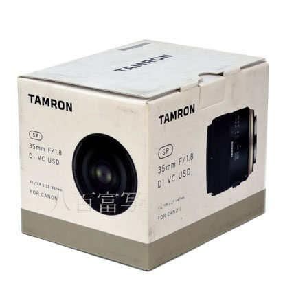 【中古】 タムロン SP 35mm F/1.8 Di VC USD F012E キヤノンEOS用　TAMRON 中古交換レンズ 26726