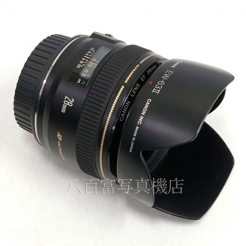 【中古】 キヤノン EF 28mm F1.8 USM Canon 中古レンズ 26632