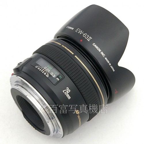 【中古】 キヤノン EF 28mm F1.8 USM Canon 中古レンズ 26632