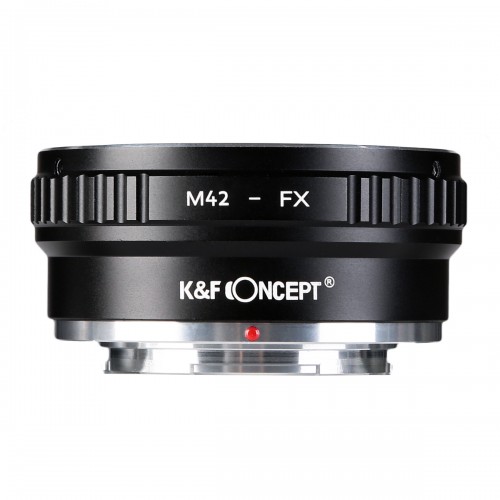 K&F Concept レンズマウントアダプター KF-42X2 (M42マウントレンズ → 富士フィルムXマウント変換)