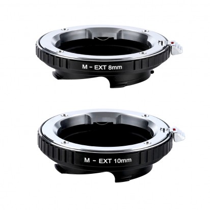 K&F Concept レンズマウントアダプター KF-MM8/10 (ライカMマウント接写リングセット) 8mm / 10mm