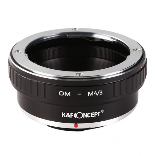 K&F Concept レンズマウントアダプター KF-OMM43 (オリンパスOMマウントレンズ → マイクロフォーサーズマウント変換)