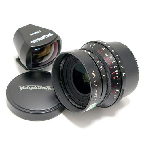 中古 フォクトレンダー SNAPSHOT SKOPAR 25mm F4 ブラック ライカLマウント