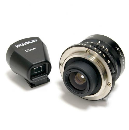 中古 フォクトレンダー SNAPSHOT SKOPAR 25mm F4 ブラック ライカLマウント