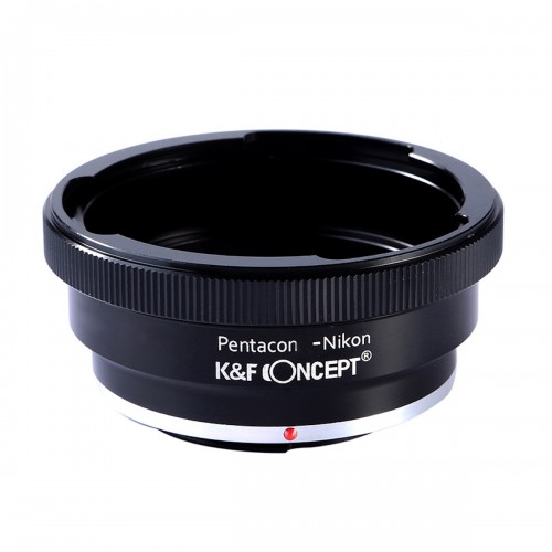 K&F Concept レンズマウントアダプター KF-P6K60F (ペンタコンシックス│キエフ60マウントレンズ → ニコンFマウント変換)