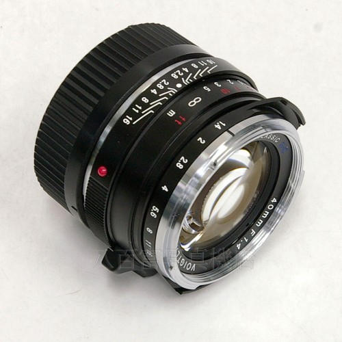 【中古】 フォクトレンダー NOKTON Classic 40mm F1.4 S・C シングルコートタイプ ライカMマウント Voigtländer ノクトンクラシック 中古レンズ 19345