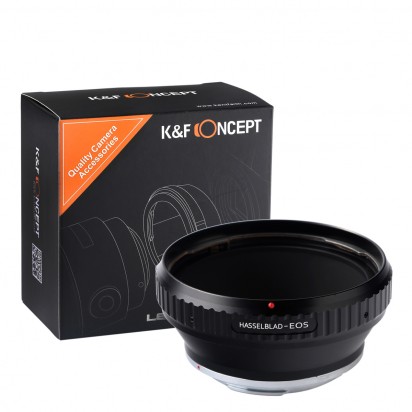 K&F Concept レンズマウントアダプター KF-HBEF (ハッセルブラッドVマウントレンズ → キャノンEFマウント変換)
