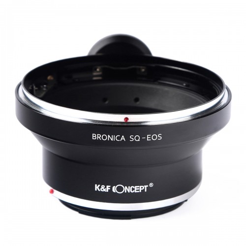 K&F Concept レンズマウントアダプター KF-BSQEF (ブロニカSQマウントレンズ → キャノンEFマウント変換)