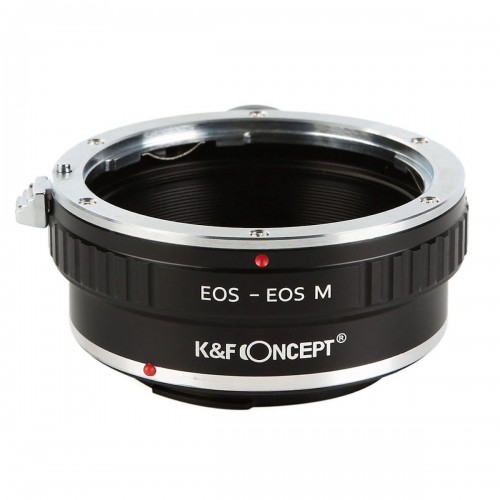 K&F Concept レンズマウントアダプター KF-EFEM-T (キャノンEFマウントレンズ → キャノンEF-Mマウント変換)三脚座付き