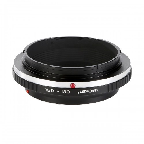 K&F Concept レンズマウントアダプター KF-OMG (オリンパスOMマウントレンズ → 富士フィルムGFX Gマウント変換)