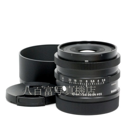 【中古】 シグマ 45mm F2.8 DG DN -Contemporary- ライカLマウント用 SIGMA 中古交換レンズ 43243