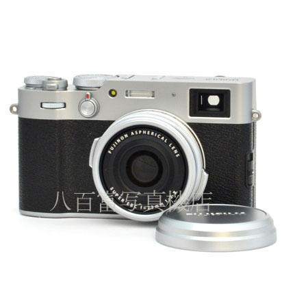 【中古】 富士フイルム ファインピックス X100V シルバー FUJIFILM FINEPIX 中古デジタルカメラ 47384|カメラのことなら八百富写真機店
